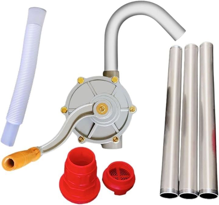 ドラム缶 ポンプ 吸い上げポンプ 灯油 オイル 石油 給油 手動 26L 70回転