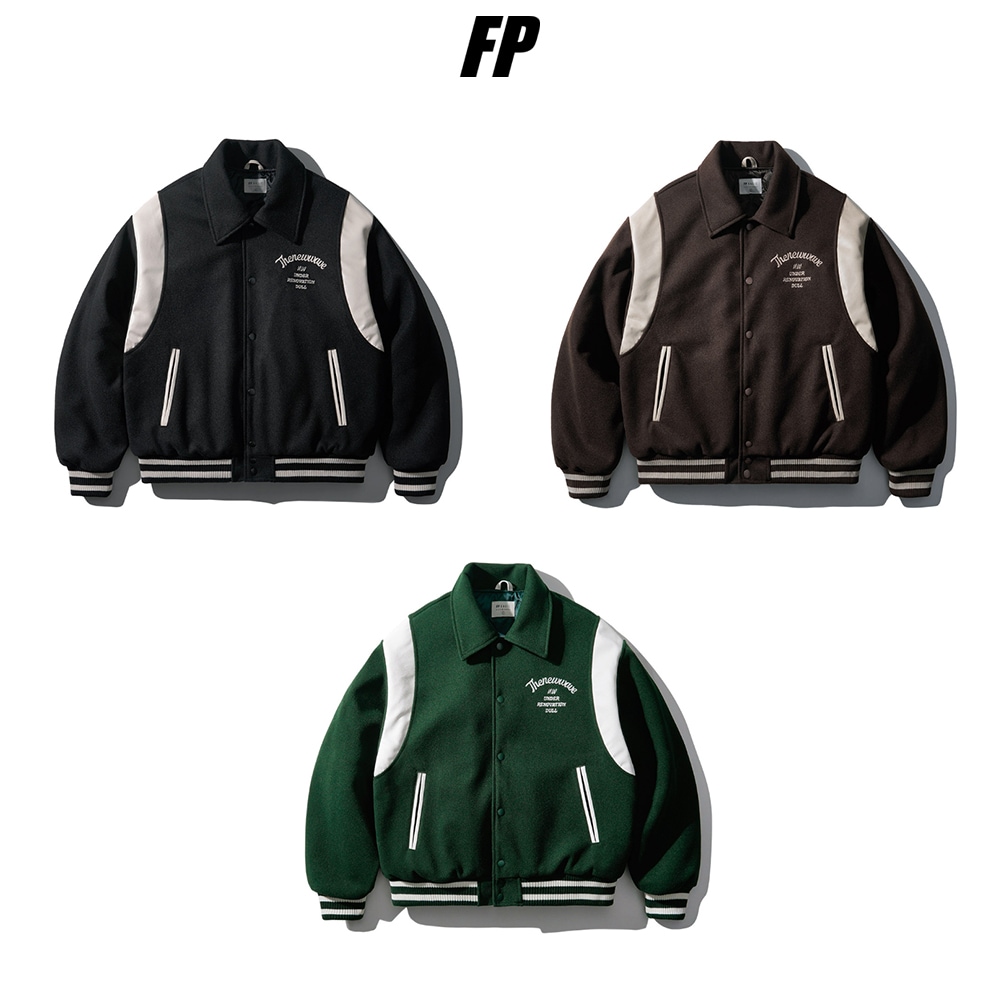 [FEPL] The New Wave Wool Collar Varsity Jacket 8,755円