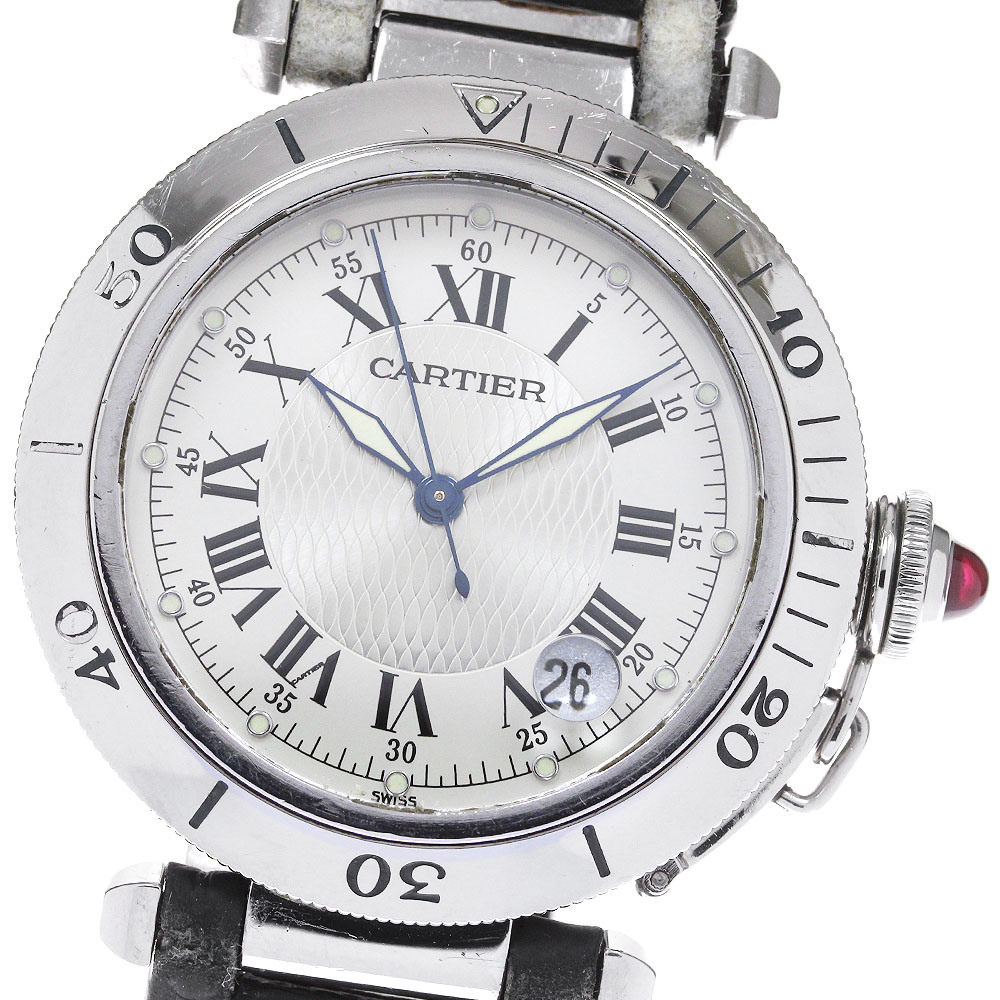 訳あり カルティエ CARTIER W3102255 パシャグリッド 150周年記念モデル限定1847本 自動巻き メンズ _825115【中古】
