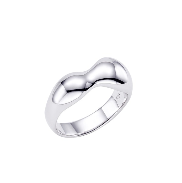 【TEE RING JAY】Liquid Twice Ring★SEVENTEEN ホシ着用 リング Qoo10 [セブチ ホシ着用] リング 指輪 [シ