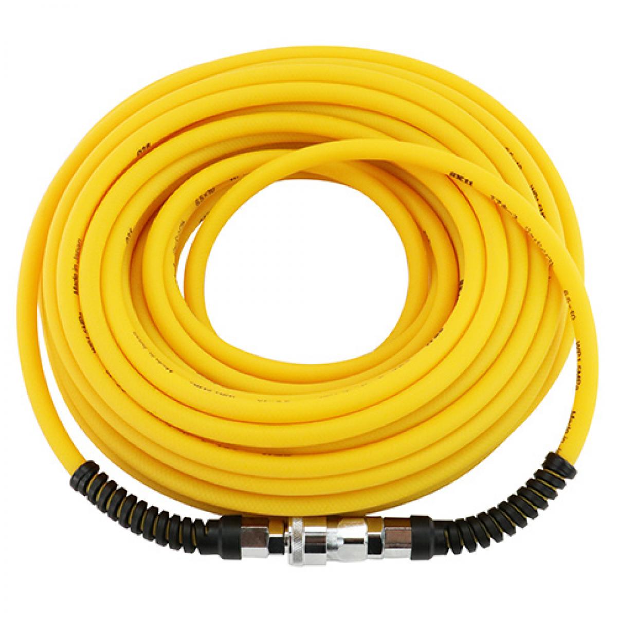 SK11 エアホースジャパンソフト20 STS-620JP 20m 　ソフトエアホース ホースガイド付き ワンタッチソケット・プラグ付き