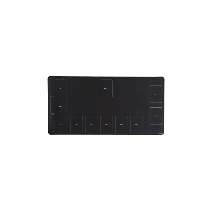 おもちゃの神様 プレイマット ラバーマット シンプルデザイン 6030cm ふちなし 滑りにくく めくれにくい カードを傷から守り ゲームをやりやすくスムーズに 丸めやすい (ポケカ対応)