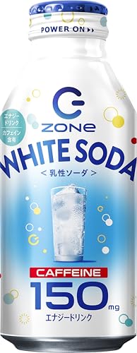 ZONe(ゾーン) HYPER ZONe ENERGY WHITE SODA エナジードリンク 炭酸飲料 400ml×24本