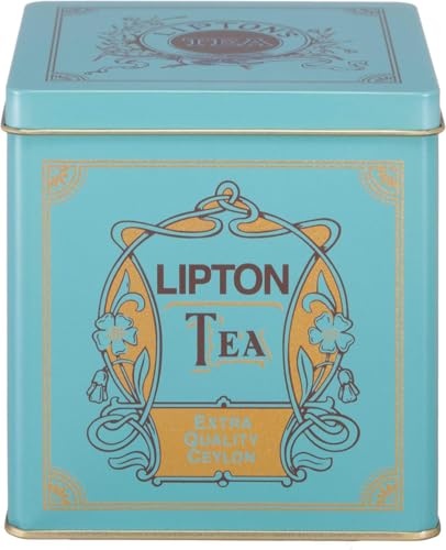 リプトン紅茶 リーフティー エクストラクオリティセイロン 青缶 450g