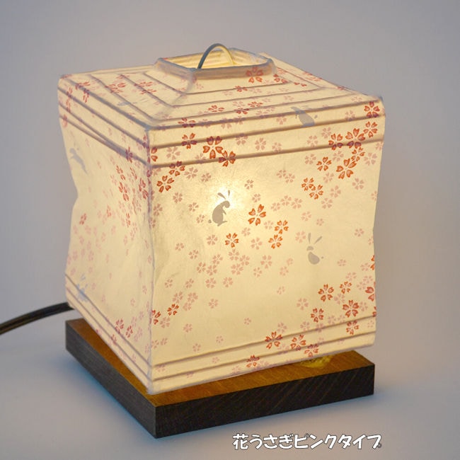 受注生産品 日本製 和風照明テーブルライト スタンドライト 和紙照明 ＬＥＤ対応 提灯（736）