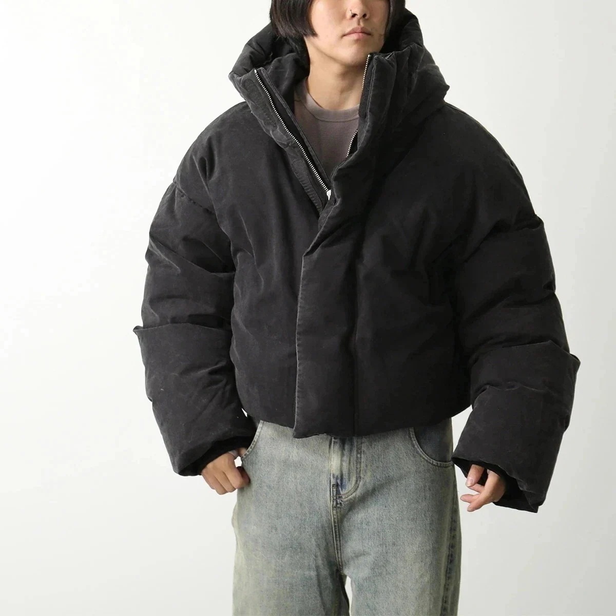 ENTIRE STUDIOS エンタイアスタジオ ダウンジャケット MML HOODED PUFFER COTTON ES2396 メンズ フード付き コットン 64,887円