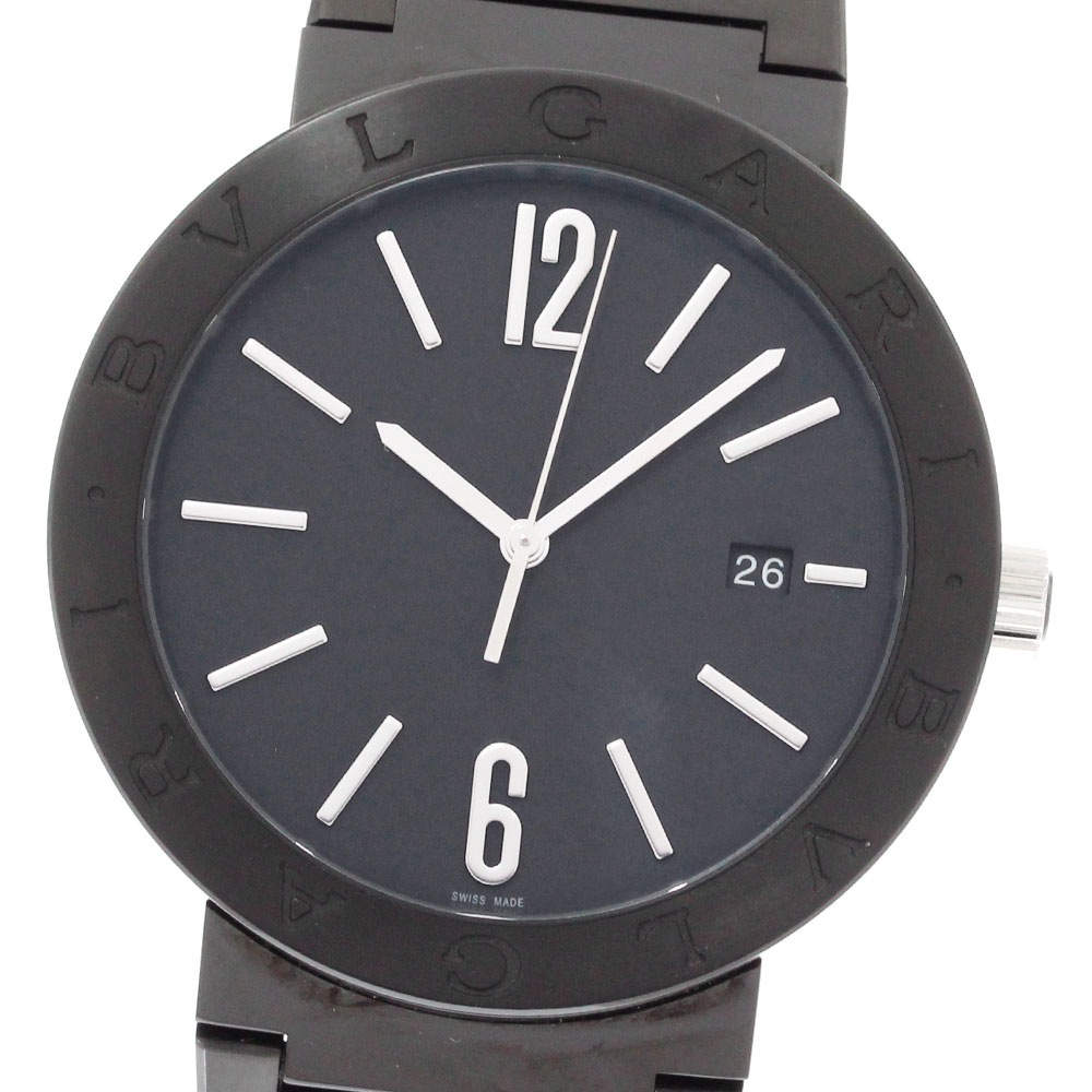 ブルガリ BVLGARI BB41S ブルガリブルガリ デイト 自動巻き メンズ 極美品 _880292【中古】