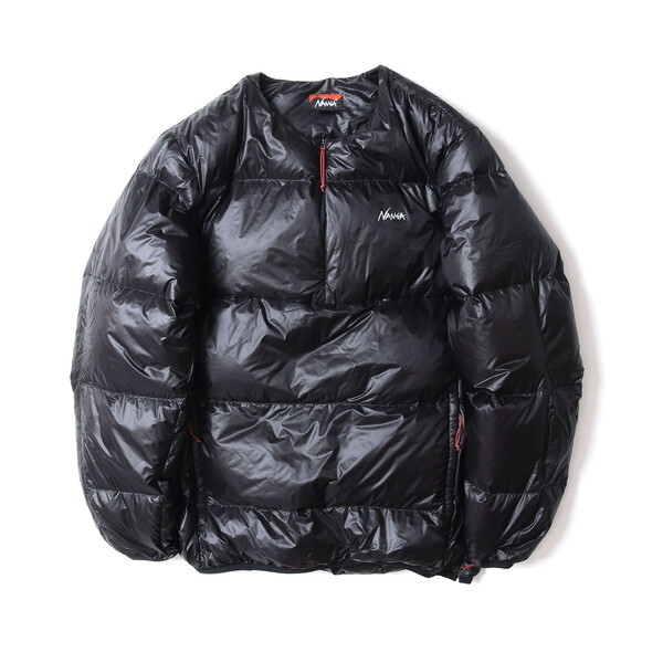 ナンガ マウンテン ロッジ ダウンクルーネックトップ MOUNTAIN LODGE DOWN CREW NECK TOP (MEN) BLK M ND2241-1A310 N1LTBKF4