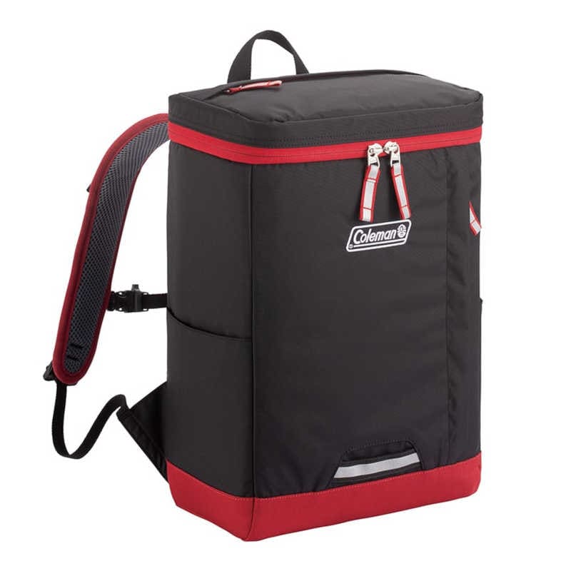 コールマン　Coleman カジュアルリュック 約18L キッズ 軽量 295g A4 JACK IN PACK 2000037845 ブラックレッド　JACKINPACK-BKRD