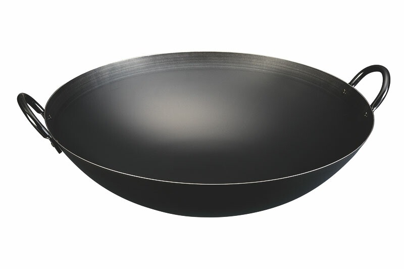 カンダ 神田鉄鍋/鉄プレス両手中華鍋 54cm 8,421円