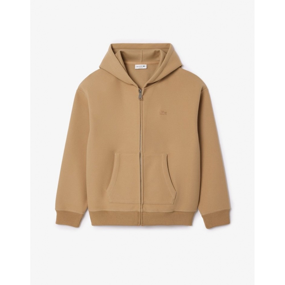 ラコステユニバーサルフランネルフーディージップアップ SH4106-54N 02S