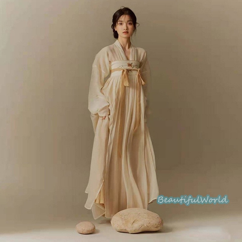 中華服 唐装漢服 漢服ドレス　コスプレ チャイナドレス中国古代衣装 漢服仙女 漢服 チャイナ服 ワンピース コスプレ 中国古代衣装 女性 ロングドレス 刺繍 ス