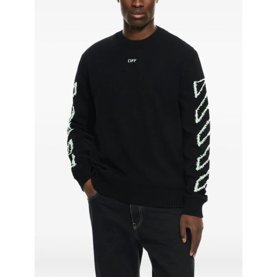 OFF WHITE Men Sweatshirts 44MHE087S26 K001 001 BLACK