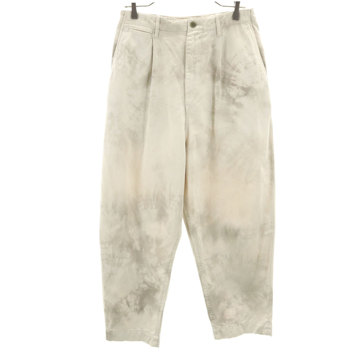 KAPITAL KOUNTRY キャピタル カントリー 日本製 かつらぎ ハイウエスト ニーム パンツ M ベージュ テーパード メンズ 古着 22,176円