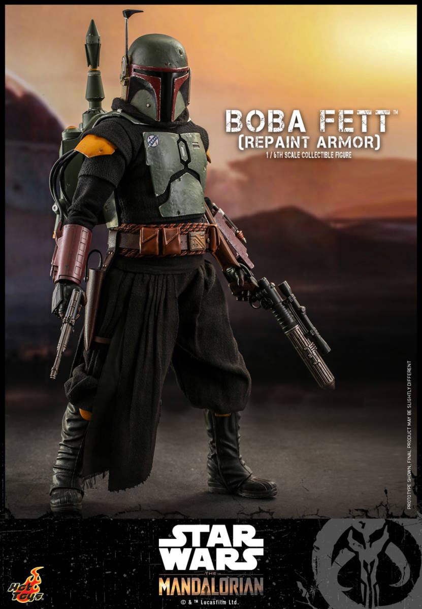 新品未開封HOTTOYS ホットトイズ 1/6 TMS055『マンダロリアン』 ボバフェット（リペイントアーマー版） フィギュア Boba Fett (Repaint Armor)