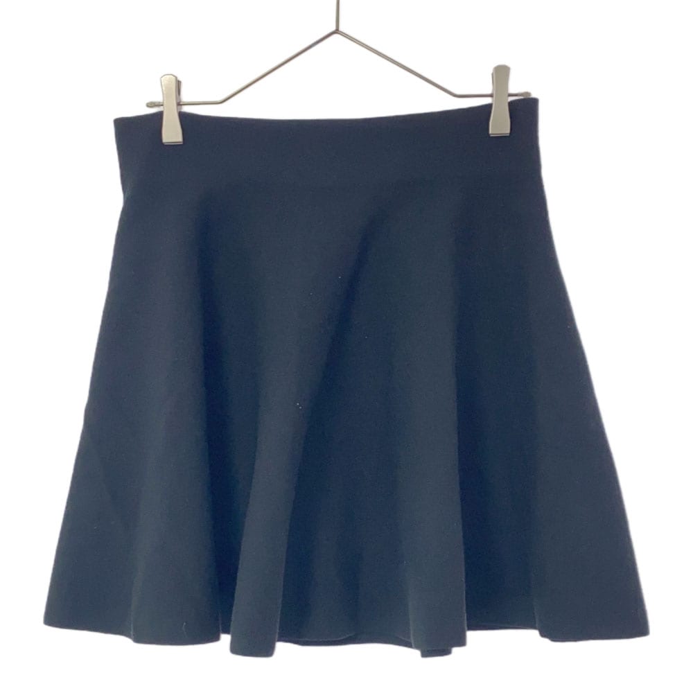 ミニ丈 フレアスカート 38 ブラック レディース