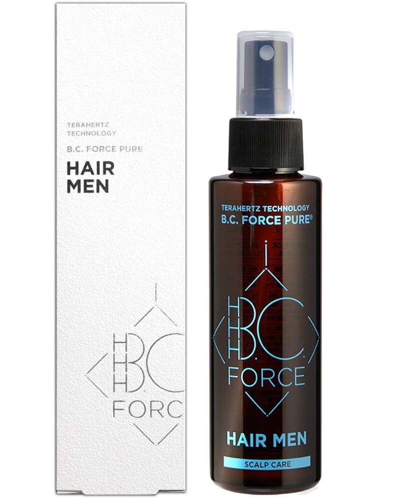 【2本セット】テラヘルツ ヘアメン スプレー B.C.FORCE アデノシン配合 男性用 育毛 化粧水 スカルプケア 美髪ミスト 120mL×2本