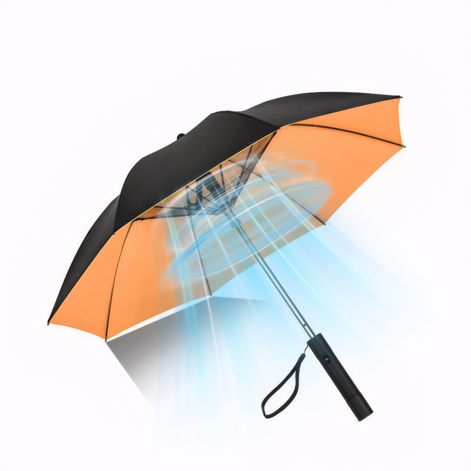 日傘 扇風機 扇風機付き日傘 ファン付き uvカット USB充電 晴雨兼用 スポーツ