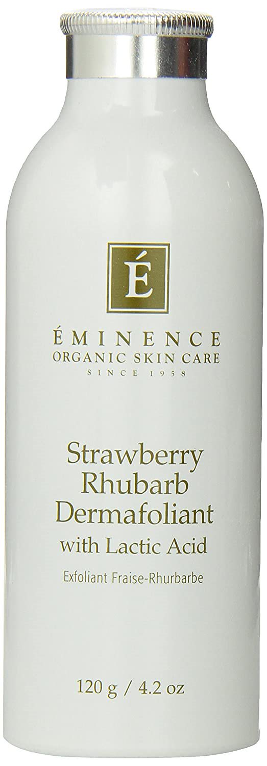 エミネンスいちご Rhubarb Dermafoliant 4.2 オンス Eminence Str