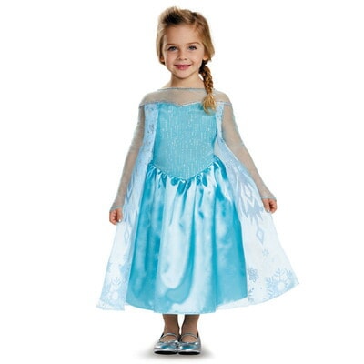 コスプレ 仮装 エルサ クラシック 子供用 Tod S(2T) 【 コスプレ 衣装 ハロウィン 仮装 コスチューム 子供 アニメ キッズ ディズニープリンセス グッズ アナと雪の女王 こども アナ雪