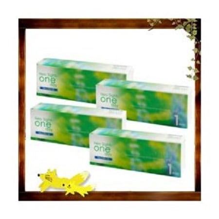 ネオサイトワンデー アクアモイスト 4箱セット クリアレンズ コンタクトレンズ