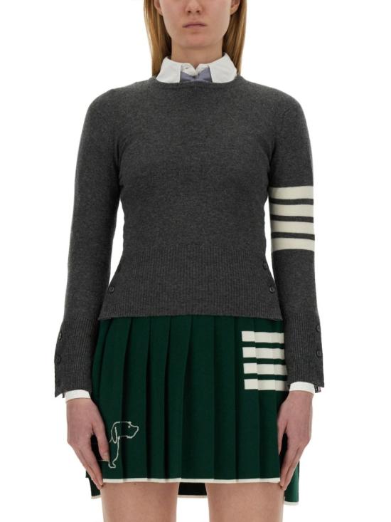 THOM BROWNE Women Knitwear FKA001A 00011035 Grey