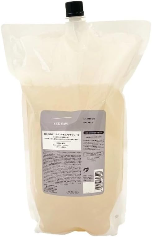 ルベル SEE/SAW ヘア&スキャルプシャンプーB バランス 2500ml レフィル