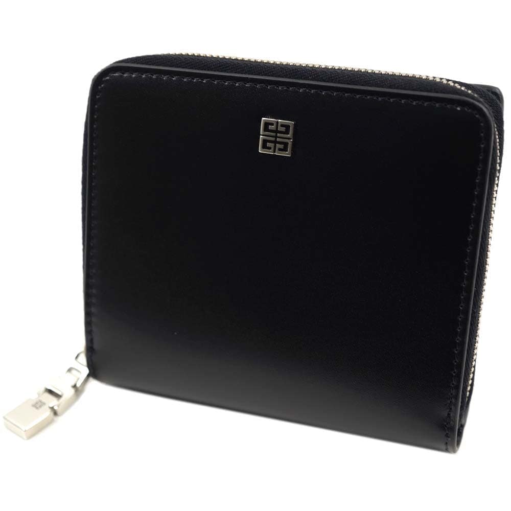 ジバンシィ 財布 二つ折り財布 ミニ財布 レディース ブラック 4G SMALL ZIPPED WALLET BILL POCKE GIVENCHY BB60K2B15S-001