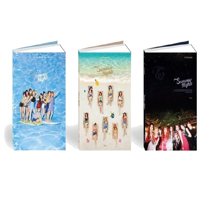 TWICE - SUMMER NIGHTS (2集スペシャルアルバム) 3種セット 合本