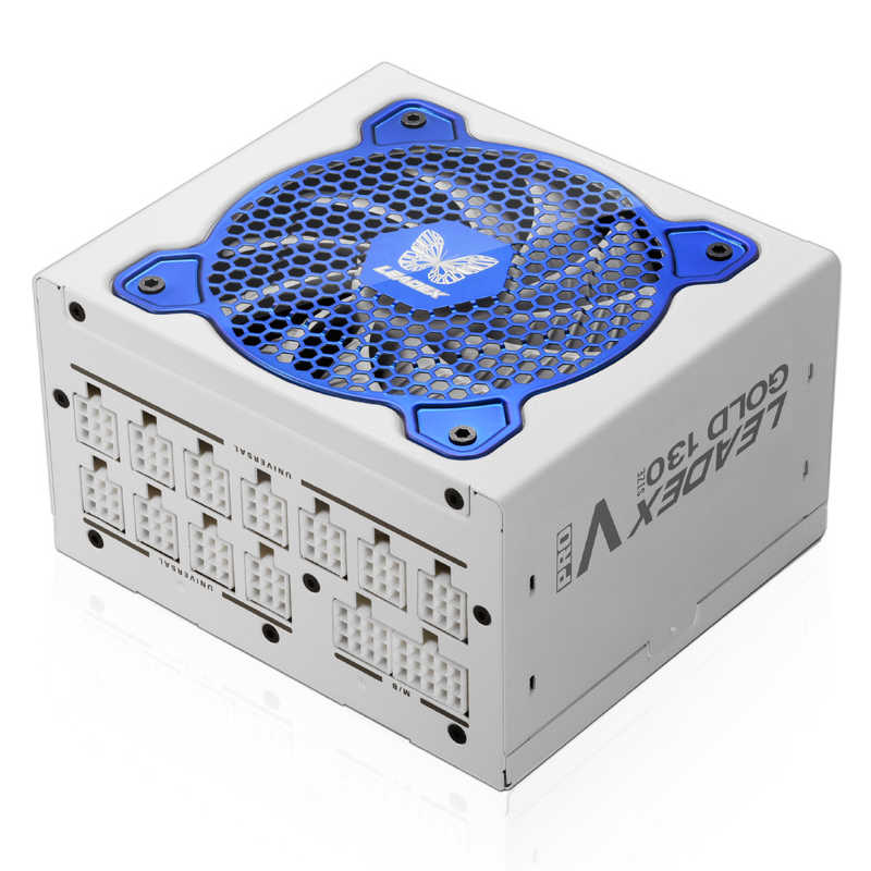 SUPERFLOWER　PC電源 LEADEX V Gold PRO 1000W WHITE ホワイト /ブルー [1000W /ATX /Gold]　SF-1000F14TGWT
