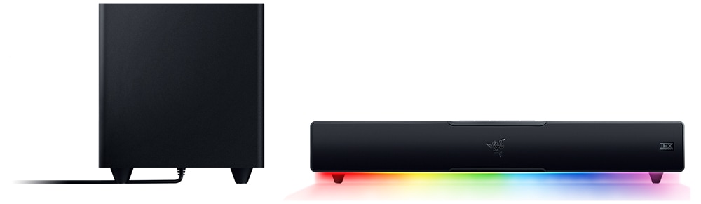 Razer 【国内正規品】Razer Chroma RGB 搭載 デスクトップサウンドバー＆サブウーファーセット RZ0503920100R3A1