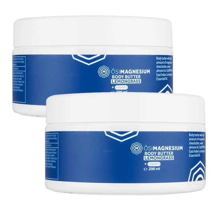 （OSIMAGNESIUM）オシマグネシウム　マグネシウムボディバター+オプティMSM　200ml　2個 OptiMSM　海外直送日時指定不可　ヤマト国際便発送