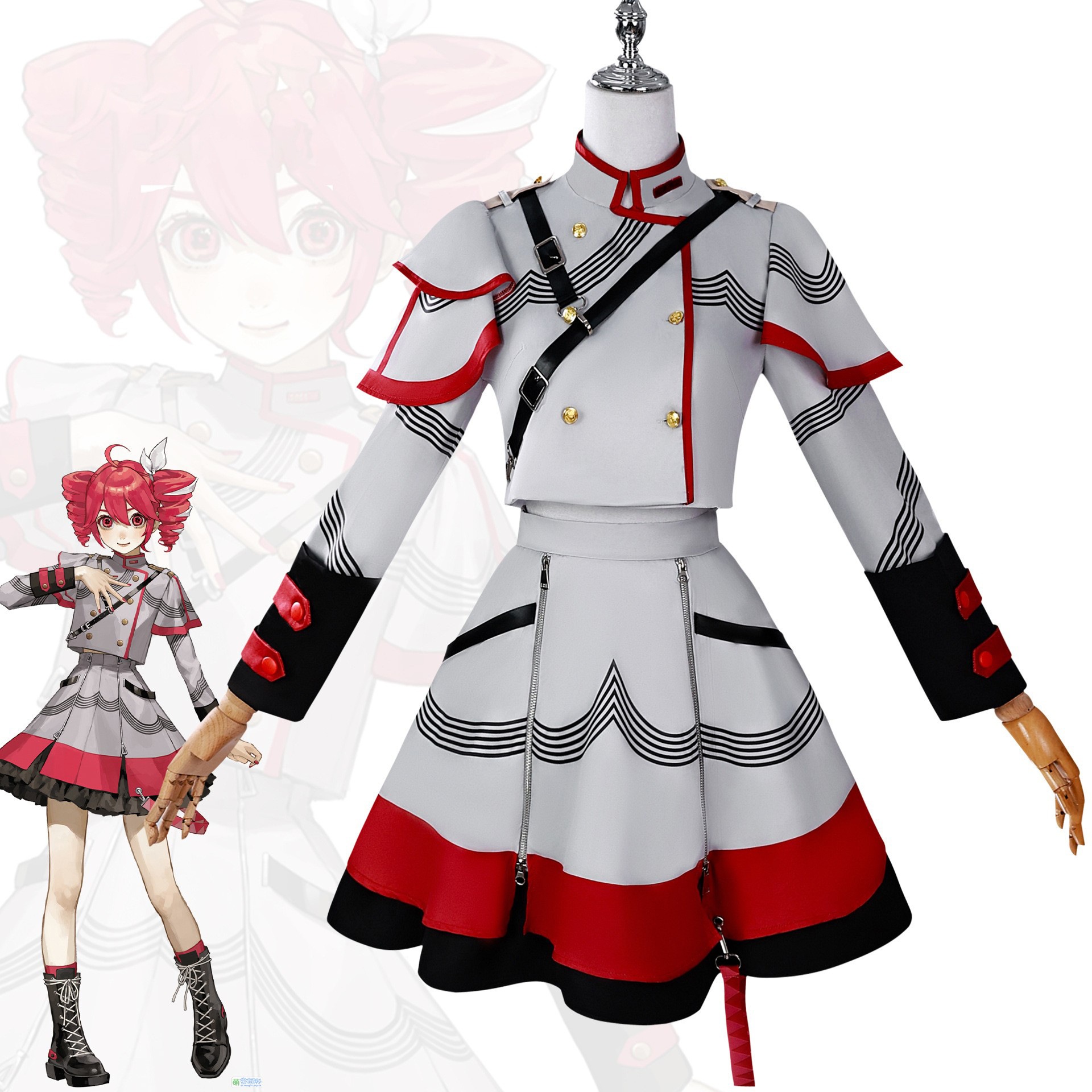 アクセントコスプレ衣装 二次元 バーチャルアイドルアクセント コスプレ アニメ コスプレ服 フルセット 5,865円