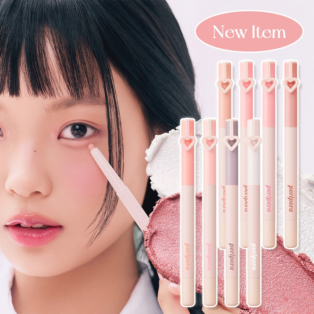 おまけ付き　ペリペラ　ティント　アイスティック　アイシャドウ シュガー トゥインクル デュオ アイ スティック 07 PINK LINEN