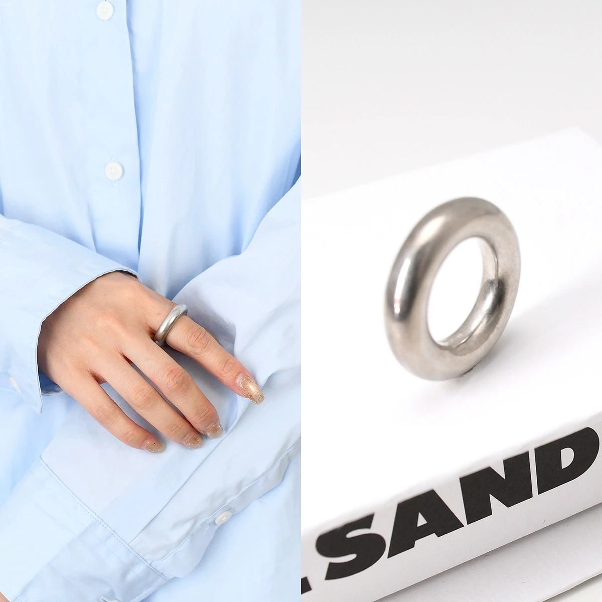 アクセサリー リング 指輪 CLASSIC RING クラシックリング J11UQ0004 P4865 レディース シルバー 刻印