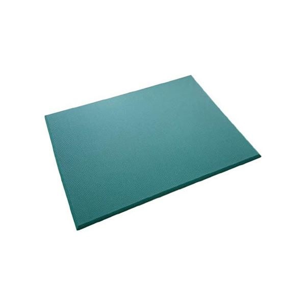 足腰マット グリーン 約9x450x600mm TAM-4560-GR 1枚