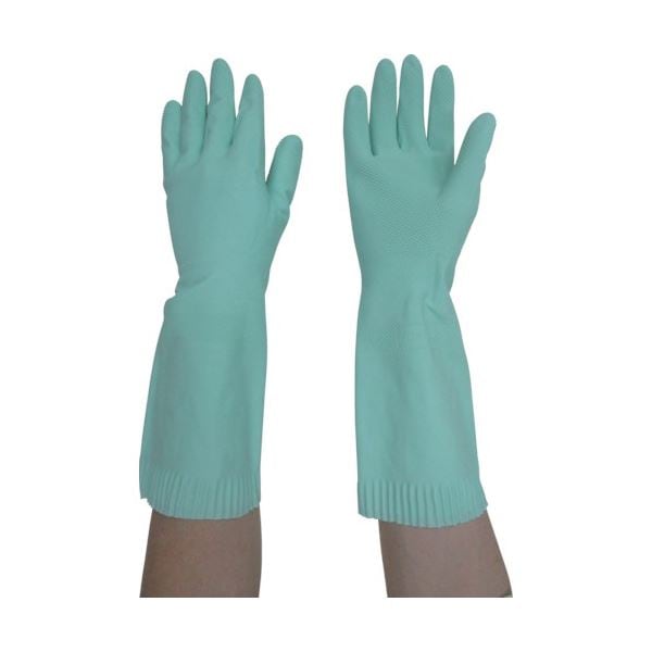 （まとめ）東和 トワローブ 天然ゴム あつ手 グリーン M 200-G-M 1双[x30]