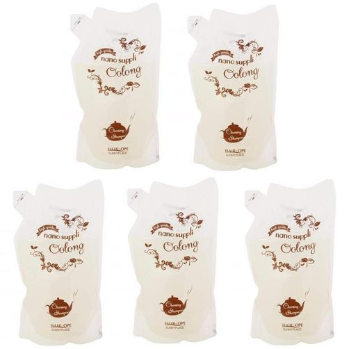 【X5個セット】 サニープレイス ナノサプリ クレンジング シャンプー ウーロン 800ML 詰替用