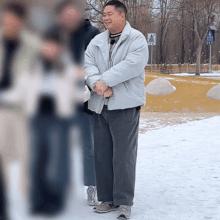 ヒョン・ジュヨプ様協賛 WBO ピグメント ワンタック ワイド裾ビジョパンツ