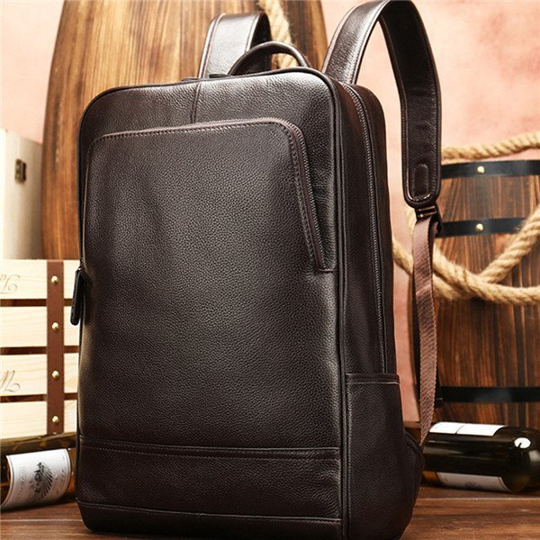 ビジネスリュック メンズ 本革 ブリーフケース レザー A4 B4 PC 出張 2WAY バックパック
