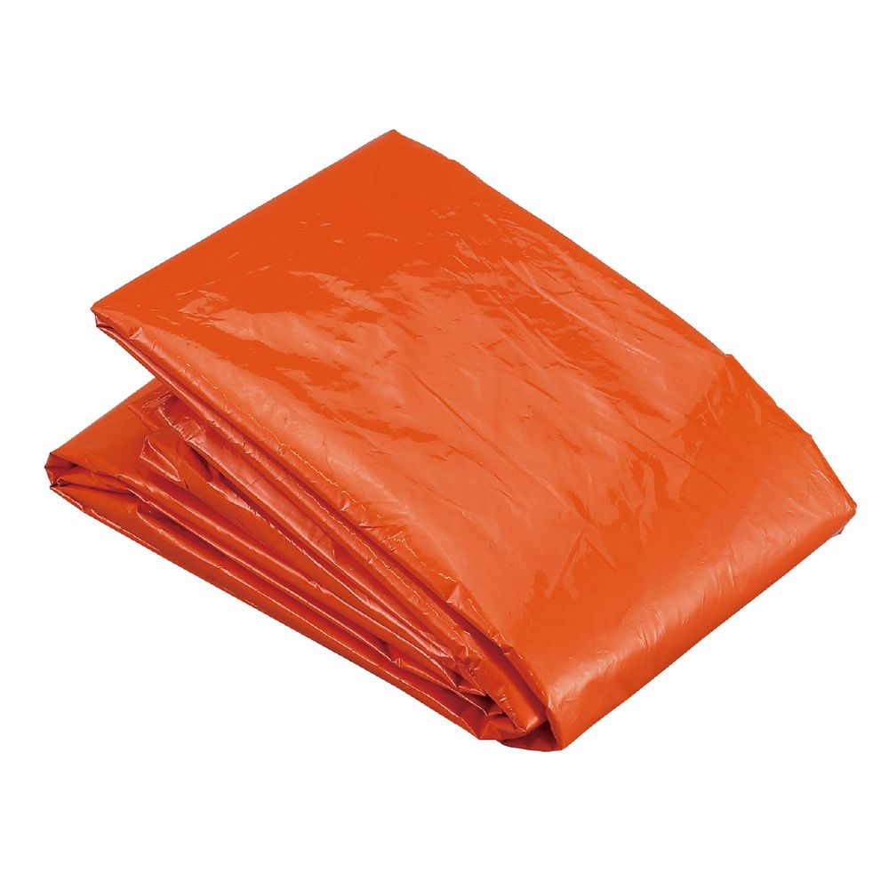 （まとめ買い）アーテック 静音防寒ポンチョ（オレンジ）（30個組） 35672 [x3セット] [防災用品]