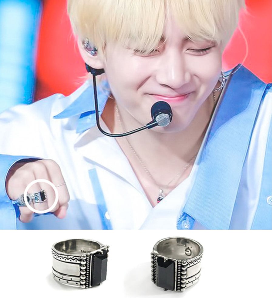 wolg BTS ヴィスーパージュニアNUEST JR着用 ANTIQUE SQUARERING 24,000円