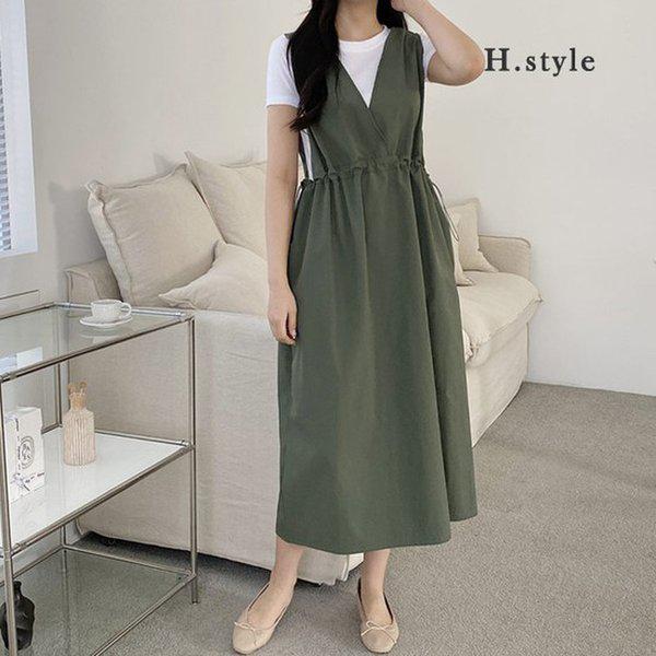 HスタイルDKメランビュスティエOPS/春の新商品/OPS/ワンピース/シフォン/ホームウェア/カジュアル/ラウンジ/パジャマ