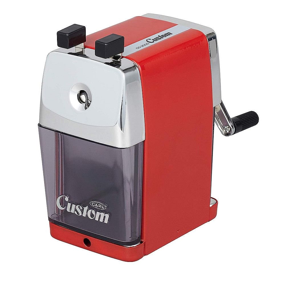 （まとめ買い）鉛筆削り カスタム レッド CC-2000-R [x3]