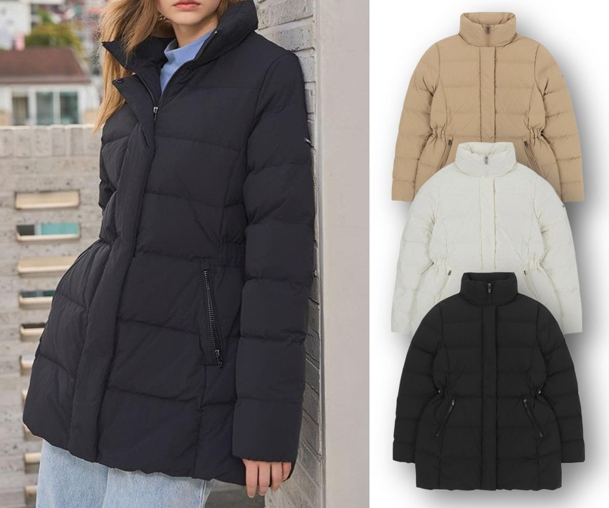 Womens Puffer Down Jumper