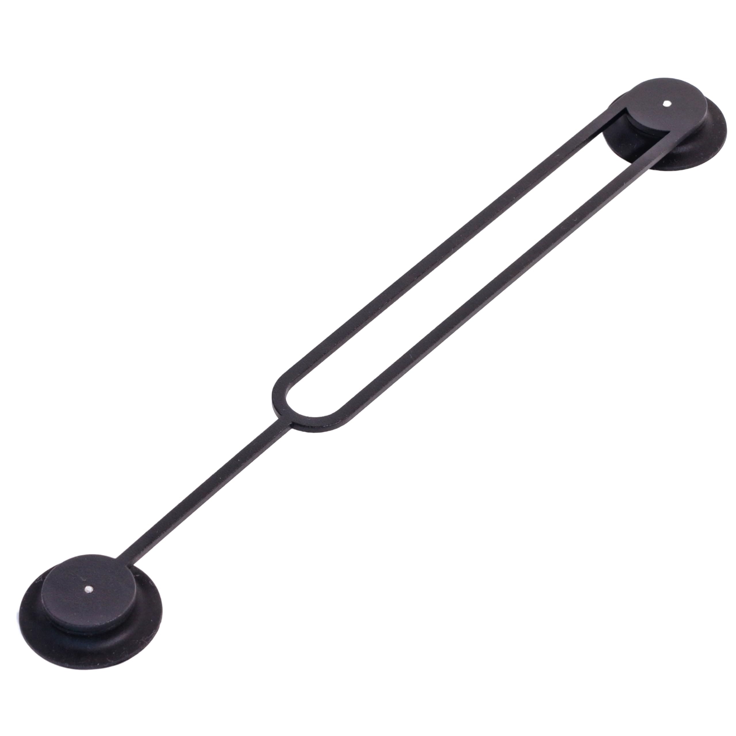 【ずっと美しい黒のステンレス】 MagoroLabo マグネット レンジフード バー 【日本製】 おしゃれ フックを吊り下げできる キッチンツールフック TETUTO ML-149