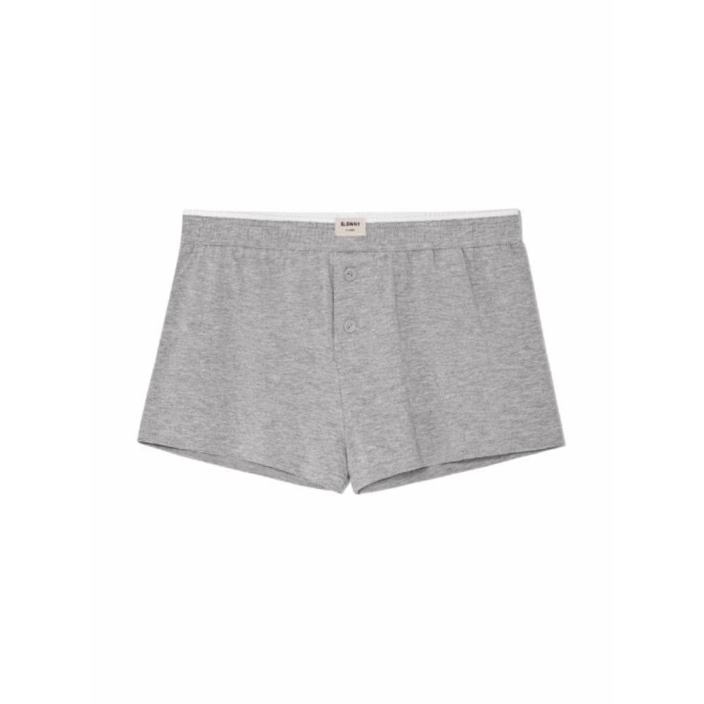 GLOWNY G MODAL BUTTON SHORTS GRAY GC24WTPT004GR