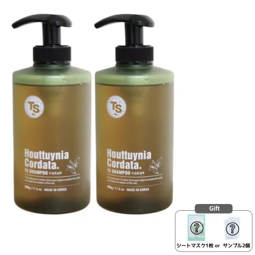 TS ドクダミシャンプー 500g x 2p