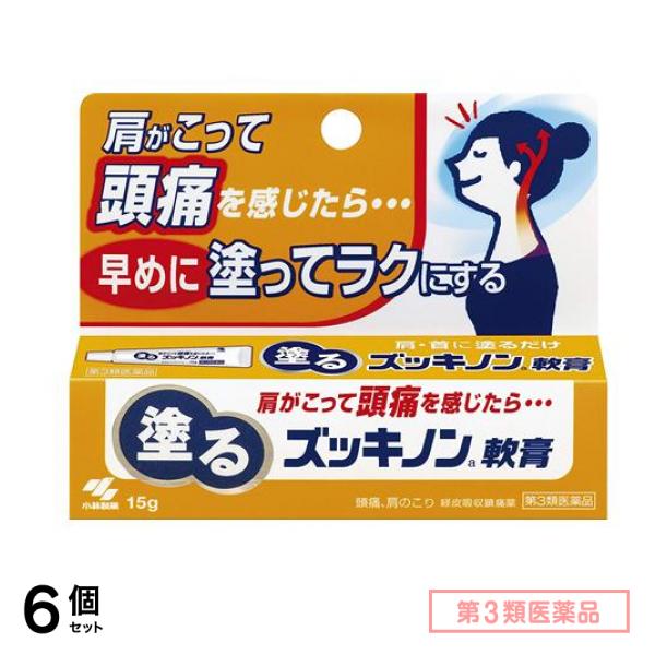 第３類医薬品 塗るズッキノン軟膏 15g 6個セット