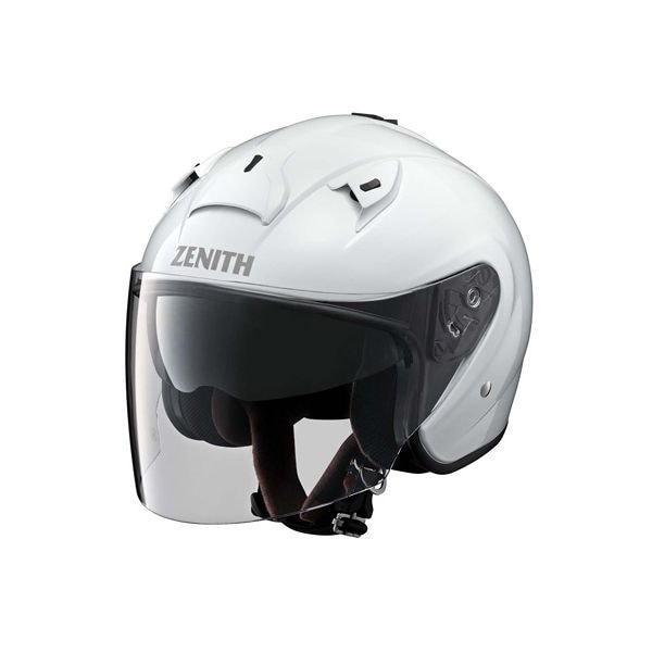 バイクヘルメット ジェット YJ-14 ZENITH サンバイザーモデル パールホワイト L YJ14PWHL